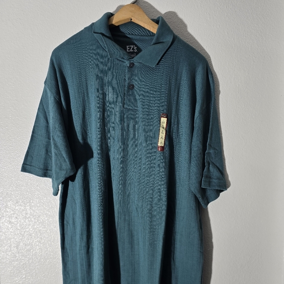 Haggar EZ's polo shirt sea green men's size large - Picture 5 of 5